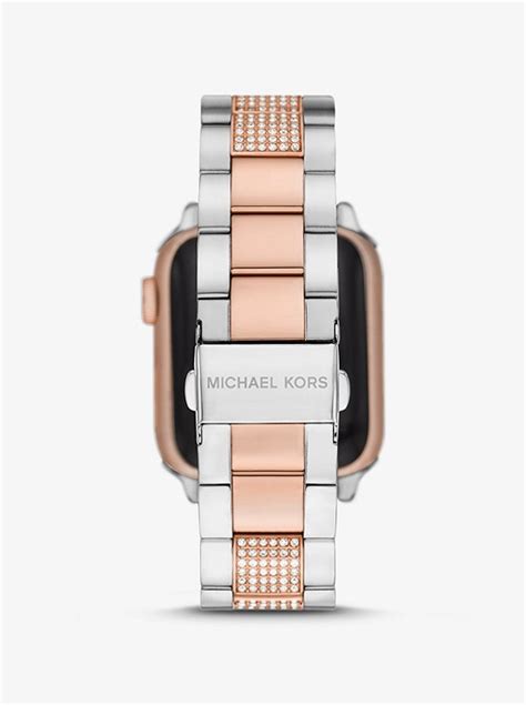 michael kors correa apple watch|two tone apple watch strap.